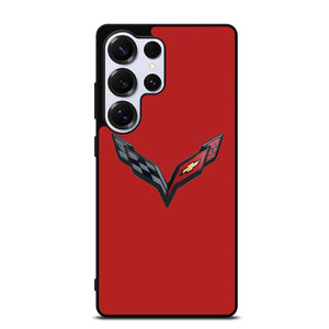 CORVETTE STINGRAY CHEVY RED Samsung Galaxy S25 Ultra Case
