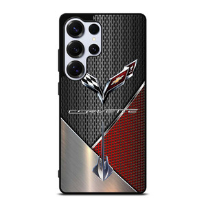 CORVETTE STINGRAY RED C7 Samsung Galaxy S25 Ultra Case