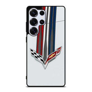 CORVETTE WHITE Samsung Galaxy S25 Ultra Case