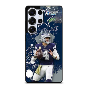 DAK PRESCOTT 4 DALLAS COWBOYS FOOTBALL Samsung Galaxy S25 Ultra Case