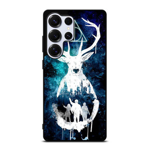 DEATHLY HALLOWS HARRY POTTER AQUARELL Samsung Galaxy S25 Ultra Case