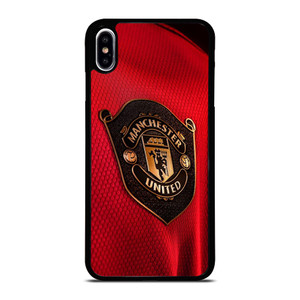 MANCHESTER UNITED LOGO JERSEY iPhone XS Max Case