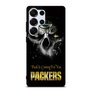 GREEN BAY PACKERS SKULL Samsung Galaxy S25 Ultra Case