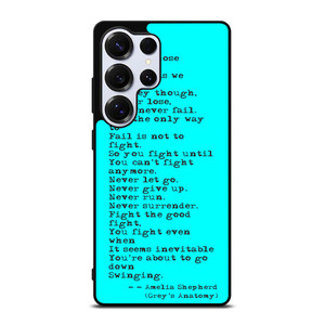 GREY'S ANATOMY QUOTES Samsung Galaxy S25 Ultra Case