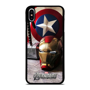 MARVEL AVENGER TEAM CAPTAIN AMERICA IRONMAN THOR iPhone XS Max Case MARVEL AVENGER TEAM CAPTAIN AMERICA IRONMAN THOR iPhone XS Max Case