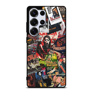 HORROR MOVIE POSTER COLLAGE Samsung Galaxy S25 Ultra Case