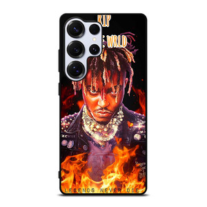 JUICE WRLD LEGENDS NEVER DIE ON FIRE Samsung Galaxy S25 Ultra Case