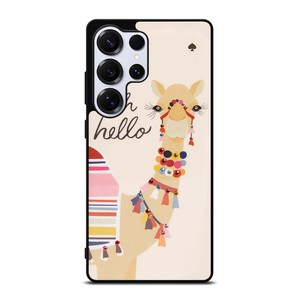 KATE SPADE CAMEL OH HELLO Samsung Galaxy S25 Ultra Case