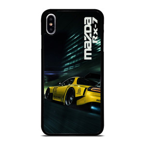 MAZDA RX7 SPEEDRACER YELLOW iPhone XS Max Case MAZDA RX7 SPEEDRACER YELLOW iPhone XS Max Case