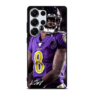 LAMAR JACKSON BALTIMORE RAVENS SIGNATURE Samsung Galaxy S25 Ultra Case