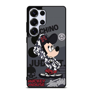 MICKEY MOUSE CAMO X MOSCHINO X STUSSY Samsung Galaxy S25 Ultra Case