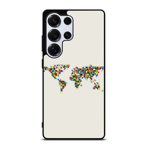 MINIMALISTIC WORLD MAP Samsung Galaxy S25 Ultra Case