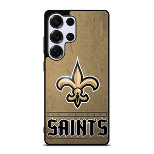 NEW ORLEANS SAINTS LOGO AND BACKGROUND Samsung Galaxy S25 Ultra Case