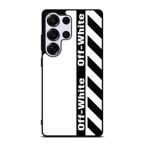 OFF WHITE LOGO VERTICAL Samsung Galaxy S25 Ultra Case