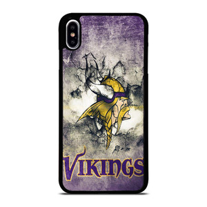 MINNESOTA VIKINGS GRUNGE LOGO iPhone XS Max Case MINNESOTA VIKINGS GRUNGE LOGO iPhone XS Max Case