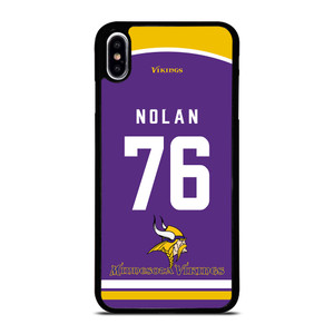 MINNESOTA VIKINGS NOLAN iPhone XS Max Case MINNESOTA VIKINGS NOLAN iPhone XS Max Case