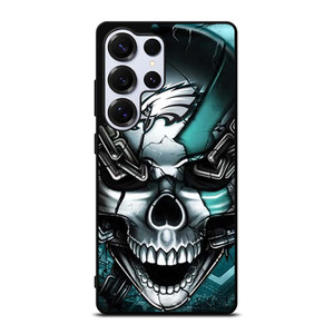 PHILADELPHIA EAGLES SKULL LOGO Samsung Galaxy S25 Ultra Case