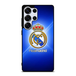 REAL MADRID LOGO BLUE LIGHT Samsung Galaxy S25 Ultra Case