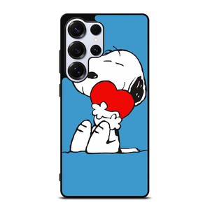 SNOOPY LOVE HEART Samsung Galaxy S25 Ultra Case