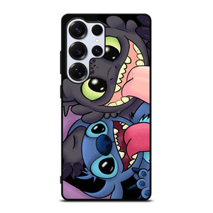 STITCH AND TOOTHLESS CARTOON Samsung Galaxy S25 Ultra Case