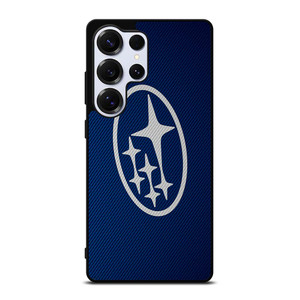 SUBARU LOGO BLUE CARBON Samsung Galaxy S25 Ultra Case