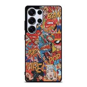SUPERMAN POP ART COMIC Samsung Galaxy S25 Ultra Case