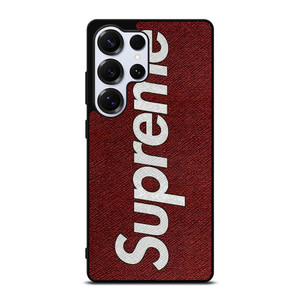 SUPREME LOGO ON CANVAS Samsung Galaxy S25 Ultra Case SUPREME LOGO ON CANVAS Samsung Galaxy S25 Ultra Case