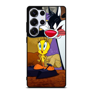 SYLVESTER AND TWEETY Samsung Galaxy S25 Ultra Case SYLVESTER AND TWEETY Samsung Galaxy S25 Ultra Case