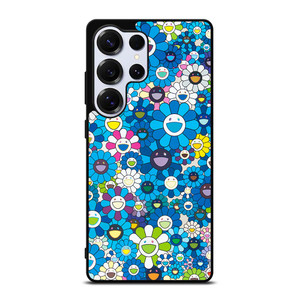 TAKASHI MURAKAMI BLUE FLOWERS Samsung Galaxy S25 Ultra Case
