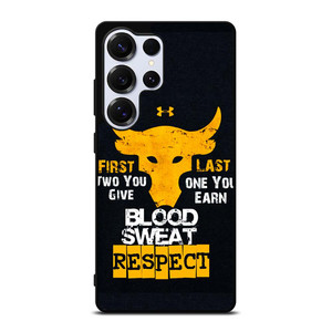 UNDER ARMOUR PROJECT ROCK BLOOD SWEAT Samsung Galaxy S25 Ultra Case