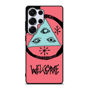 WELCOME SKATEBOARDS LOGO PINK Samsung Galaxy S25 Ultra Case WELCOME SKATEBOARDS LOGO PINK Samsung Galaxy S25 Ultra Case