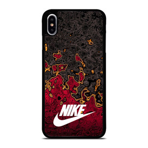 NIKE LOGO BLAZING iPhone XS Max Case NIKE LOGO BLAZING iPhone XS Max Case