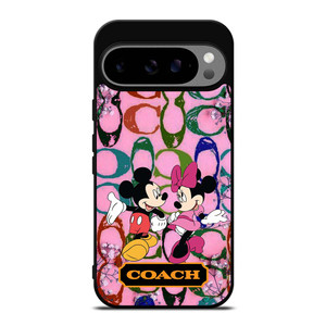 COACH PINK MICKEY MINNIE Google Pixel 9 Pro XL Case COACH PINK MICKEY MINNIE Google Pixel 9 Pro XL Case