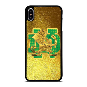 NOTRE DAME FIGHTING IRISH GOLD iPhone XS Max Case NOTRE DAME FIGHTING IRISH GOLD iPhone XS Max Case