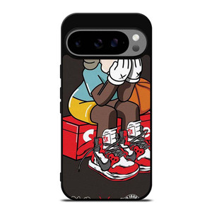 KAWS AIR JORDAN SUPREME Google Pixel 9 Pro XL Case KAWS AIR JORDAN SUPREME Google Pixel 9 Pro XL Case