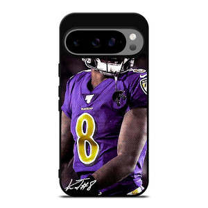 LAMAR JACKSON BALTIMORE RAVENS SIGNATURE Google Pixel 9 Pro XL Case LAMAR JACKSON BALTIMORE RAVENS SIGNATURE Google Pixel 9 Pro XL Case