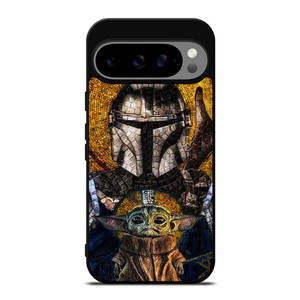 MANDALORIAN AND BABY YODA Google Pixel 9 Pro XL Case MANDALORIAN AND BABY YODA Google Pixel 9 Pro XL Case