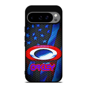 OAKLEY LOGO AMERICAN FLAG Google Pixel 9 Pro XL Case OAKLEY LOGO AMERICAN FLAG Google Pixel 9 Pro XL Case