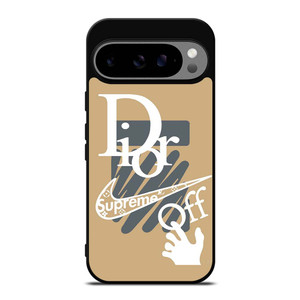 OFF WHITE DIOR SUPREME LOGO Google Pixel 9 Pro XL Case