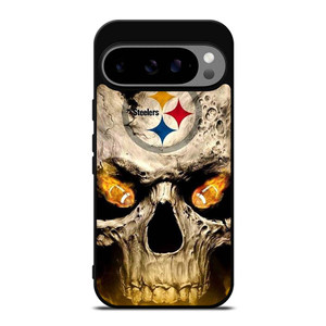 PITTSBURGH STEELERS FOOTBALL SKULL Google Pixel 9 Pro XL Case PITTSBURGH STEELERS FOOTBALL SKULL Google Pixel 9 Pro XL Case