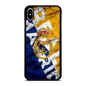REAL MADRID MARBLE ART LOGO iPhone XS Max Case