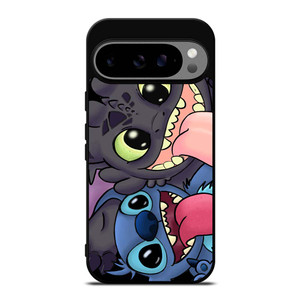 STITCH AND TOOTHLESS CARTOON Google Pixel 9 Pro XL Case STITCH AND TOOTHLESS CARTOON Google Pixel 9 Pro XL Case