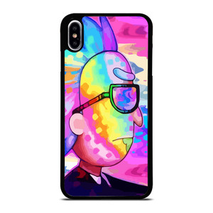 RICK AND MORTY CARTOON RAINBOW 2 iPhone XS Max Case