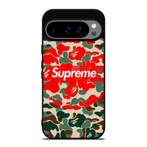 SUPREME BAPE CAMO Google Pixel 9 Pro XL Case SUPREME BAPE CAMO Google Pixel 9 Pro XL Case
