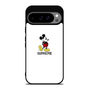 SUPREME LOGO MICKEY MOUSE Google Pixel 9 Pro XL Case SUPREME LOGO MICKEY MOUSE Google Pixel 9 Pro XL Case