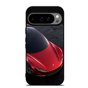 TESLA RED ELECTRIC CAR Google Pixel 9 Pro XL Case