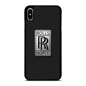 ROLLS ROYCE LOGO CARBON iPhone XS Max Case ROLLS ROYCE LOGO CARBON iPhone XS Max Case