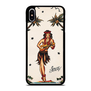 SAILOR JERRY S HULA GIRL 2 iPhone XS Max Case