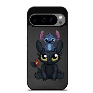 TOOTHLESS AND STITCH 2 Google Pixel 9 Pro XL Case TOOTHLESS AND STITCH 2 Google Pixel 9 Pro XL Case