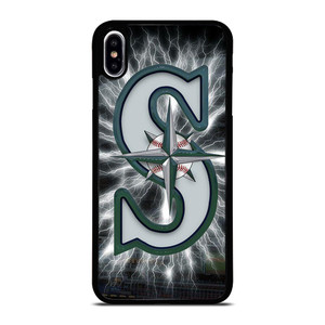 SEATTLE MARINERS MLB LOGO iPhone XS Max Case SEATTLE MARINERS MLB LOGO iPhone XS Max Case